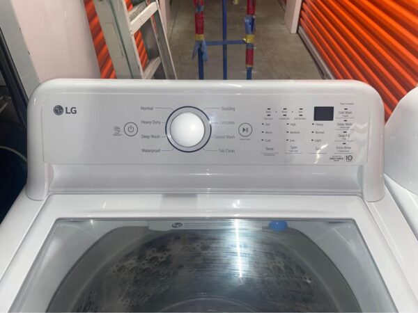 LG Washer/Dryer Set Heavy Duty Smart Diagnosis Energy Saver Sensor Dry Inverter Direct Drive - Image 3