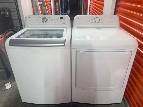 LG Washer/Dryer Set Heavy Duty Smart Diagnosis Energy Saver Sensor Dry Inverter Direct Drive - Image 2