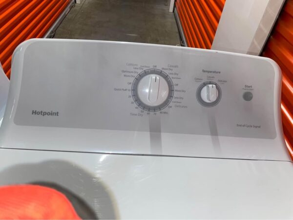 Hotpoint Washer/Dryer Set Deep Rinse Heavy Duty Quick Fluff Optimum Dry - Image 3