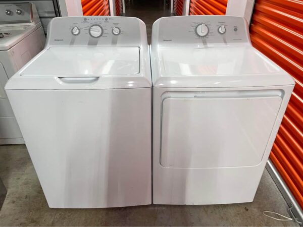 Hotpoint Washer/Dryer Set Deep Rinse Heavy Duty Quick Fluff Optimum Dry