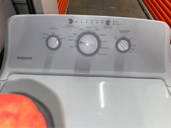 Hotpoint Washer/Dryer Set Deep Rinse Heavy Duty Quick Fluff Optimum Dry - Image 2