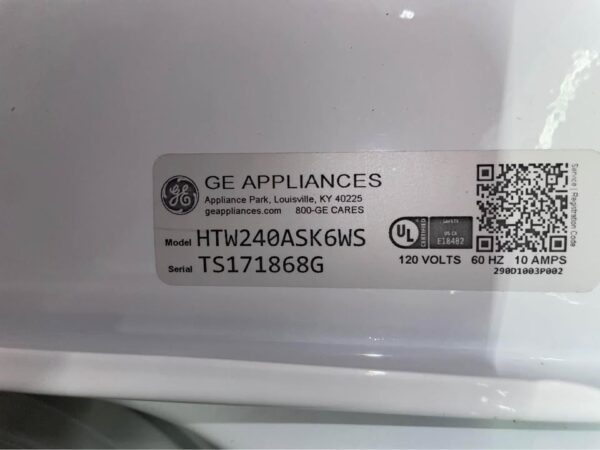 Hotpoint Washer/Dryer Set Deep Rinse Heavy Duty Quick Fluff Optimum Dry - Image 7