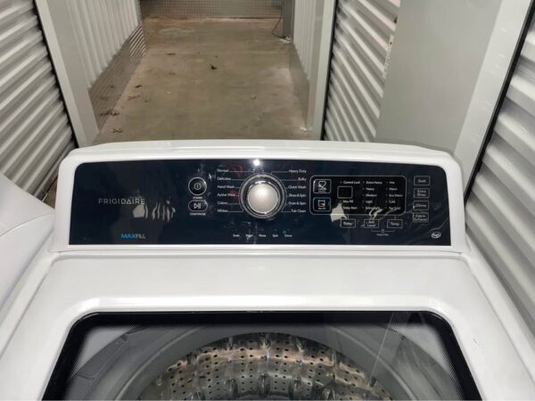 Frigidaire Washer/Dryer Set Sensor Cycles Sanitize Heavy Duty MaxFill High Efficiency Wrinkle Releas - Image 3