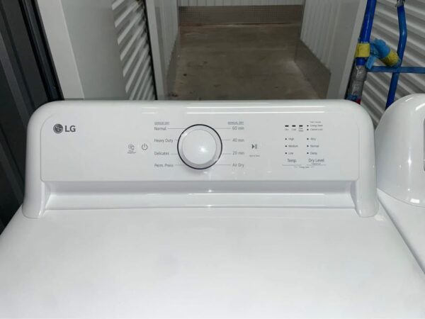 LG Washer/Dryer Set Heavy Duty Smart Diagnosis Sensor Dry TurboWash3D Energy Star Waterproof - Image 3