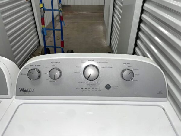 Whirlpool Washer/Dryer Set Energy Preferred AutomaticDry Wrinkle Shield High Efficiency - Image 5