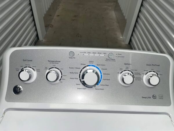 GE Washer Top Load Heavy Duty Deep Fill High Efficiency Turbo Energy Star - Image 3