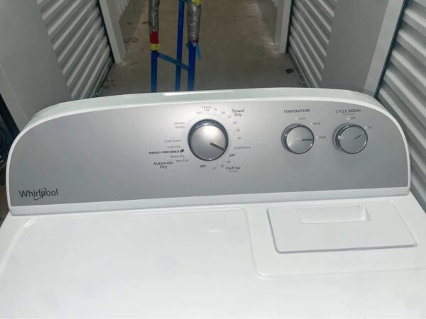 Whirlpool Electric Dryer Energy Preferred Wrinkle Shield Heavy Duty Automatic Dry